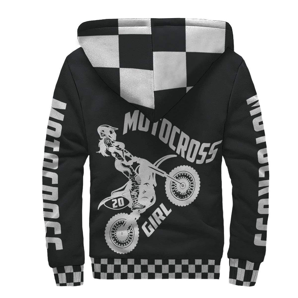 Motocross Girl Sherpa Jacket