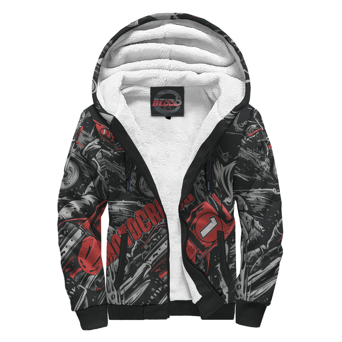 Custom Motocross Sherpa Jacket