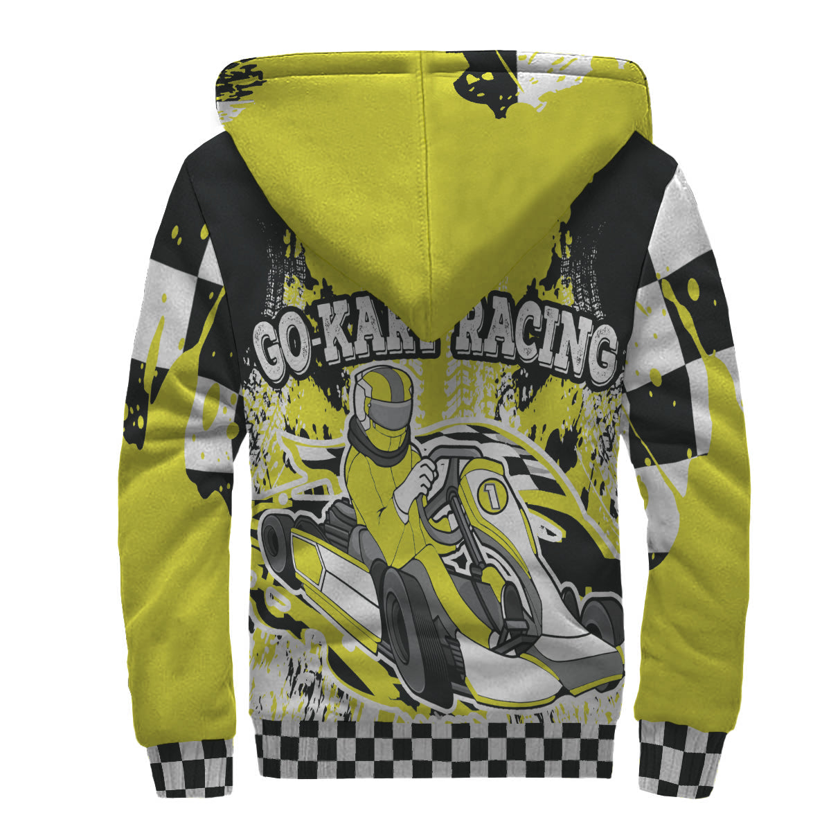 Custom Go-Kart Racing Sherpa Jacket