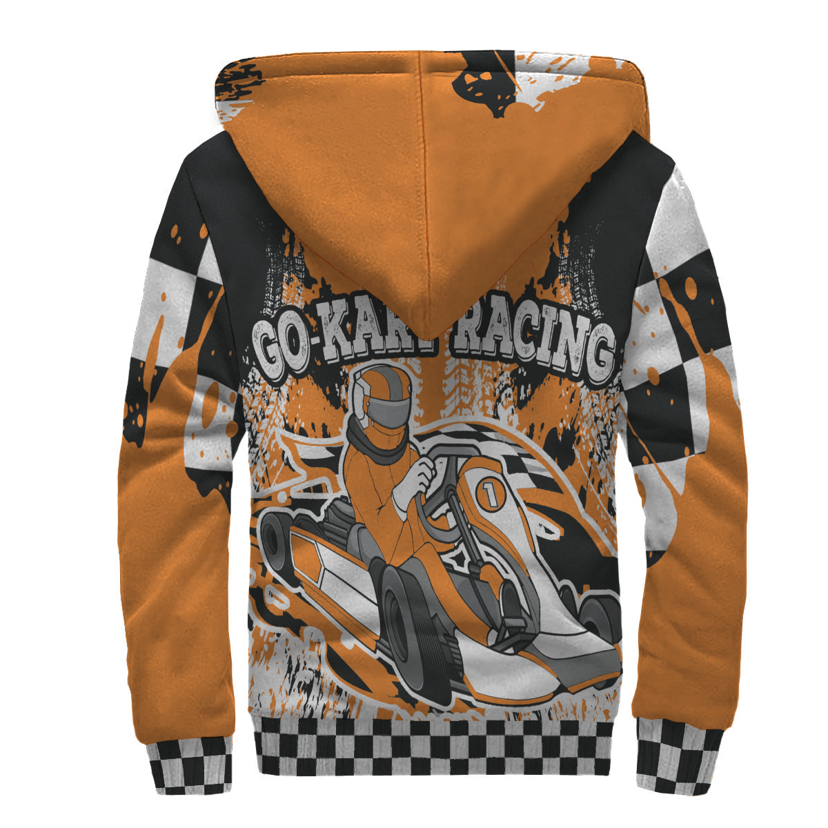 Custom Go-Kart Racing Sherpa Jacket