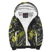 Custom Motocross Sherpa Jacket Yellow
