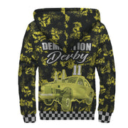 Custom Demolition Derby Sherpa Jacket 