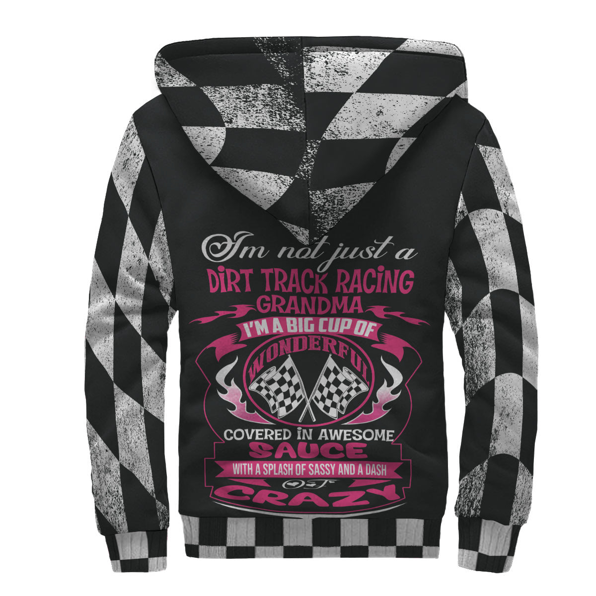 dirt track racing grandma jacket