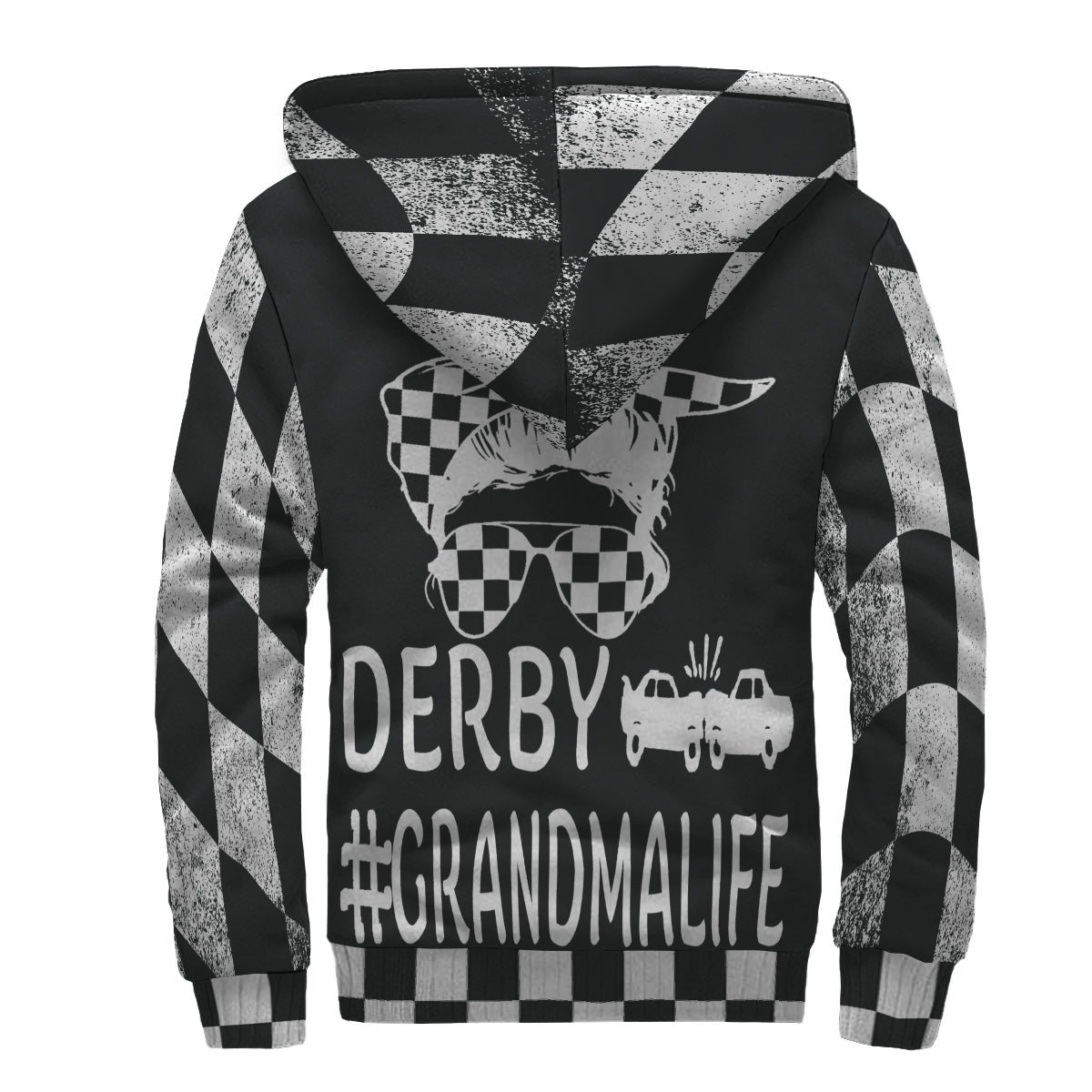 Demolition derby grandma jacket