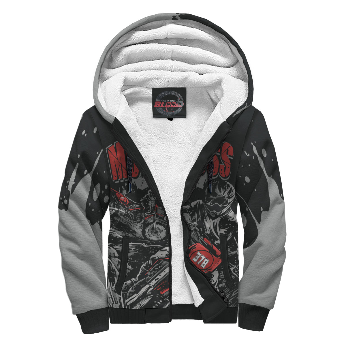 Custom Motocross Sherpa Jacket N 378