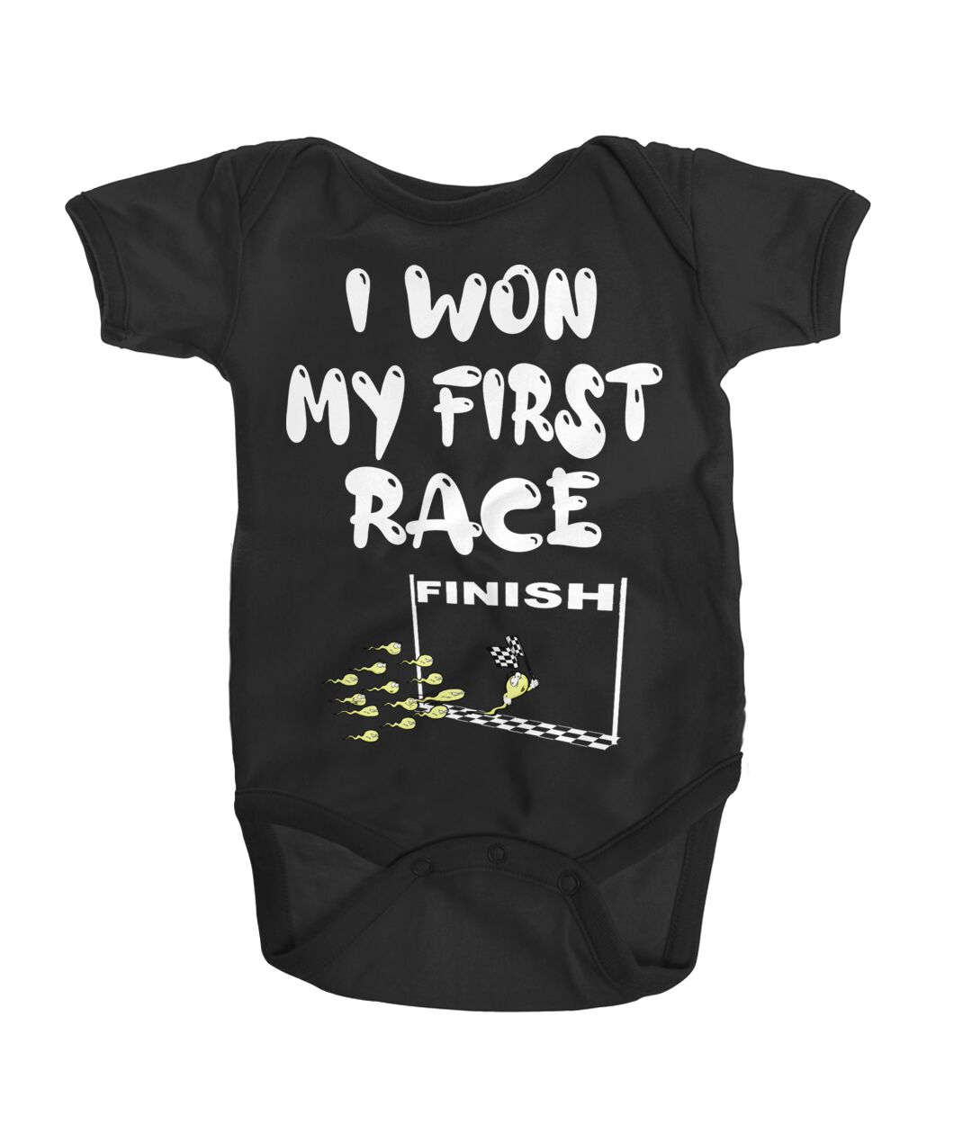 I Won My First Race Onesies