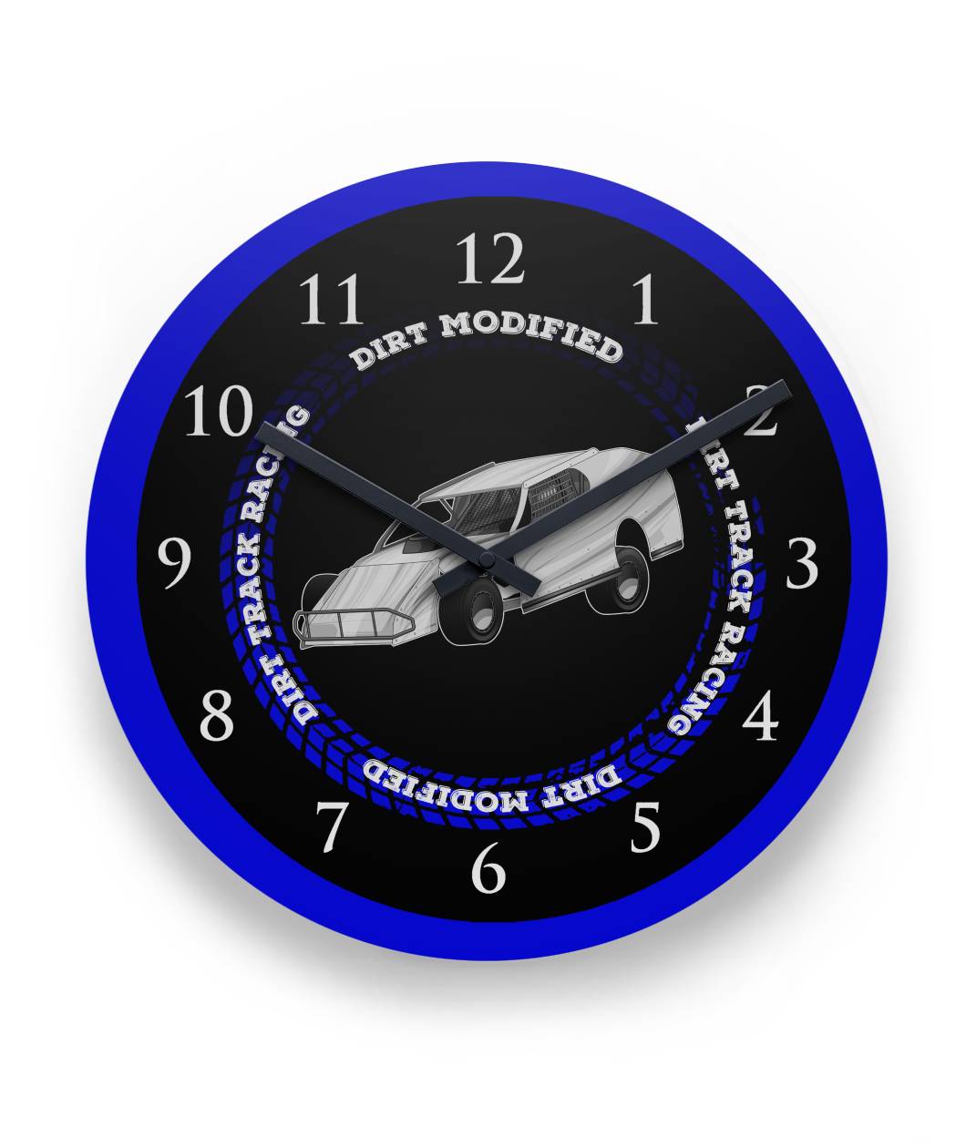 Dirt Modified Round Wall Clock