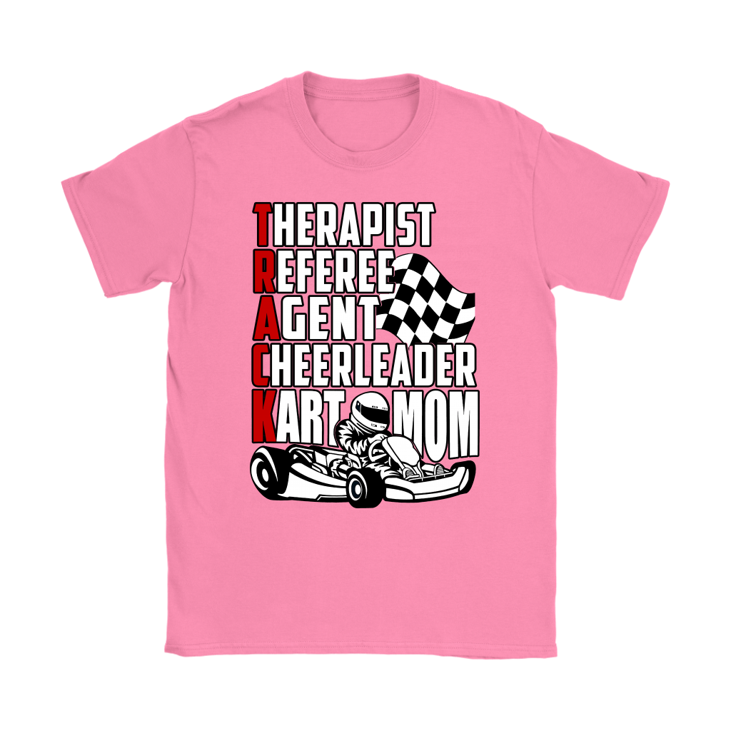 go Kart racing mom t-shirts