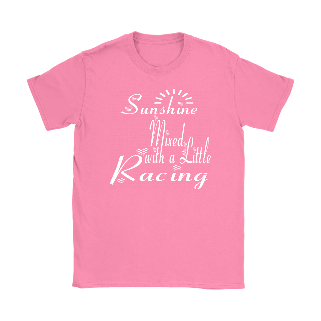 racing women's t-shirts