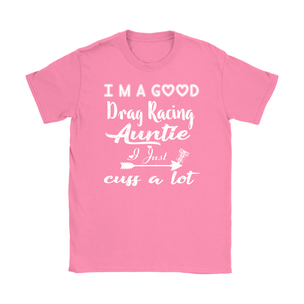 drag racing women's t-shirts