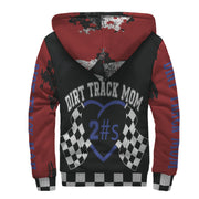 Custom Dirt Track Mom Sherpa Jacket