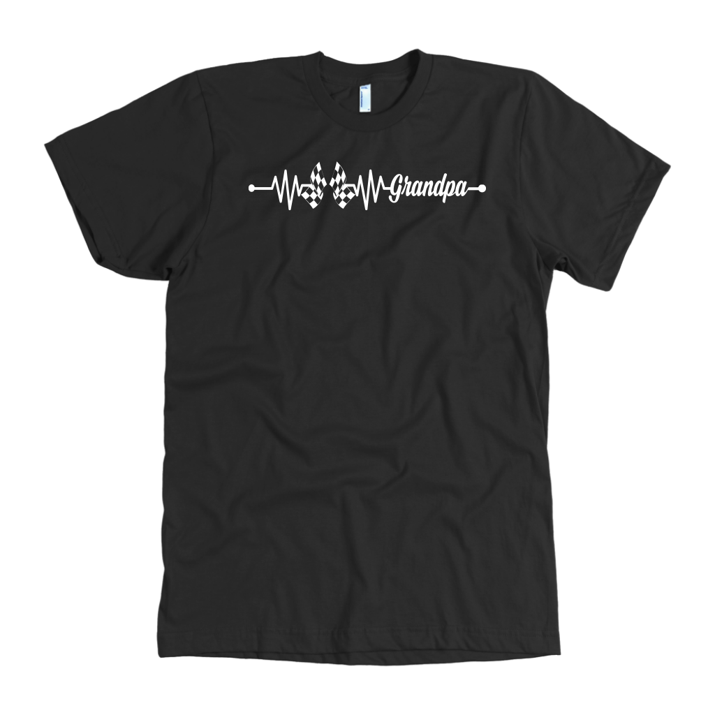 Racing Grandpa Heartbeat T-Shirts!