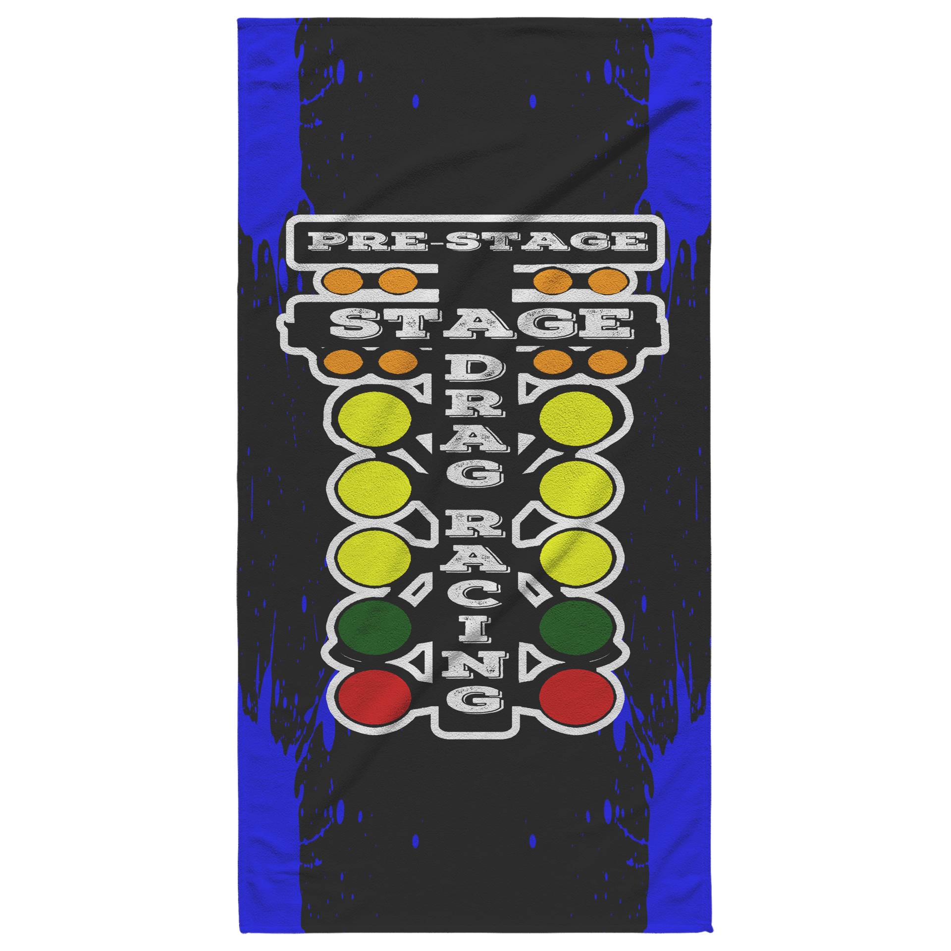 Drag Racing Beach Towel 