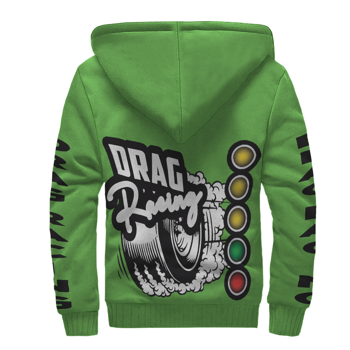 Drag Racing AOP Sherpa Jacket