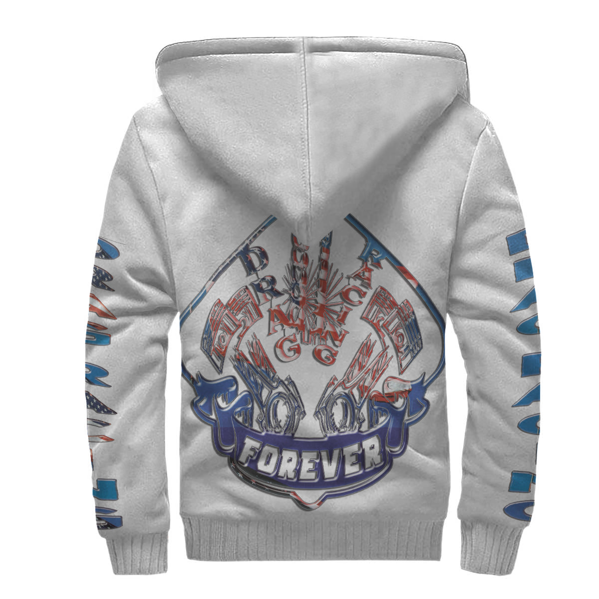 Drag Racing Forever Sherpa Jacket