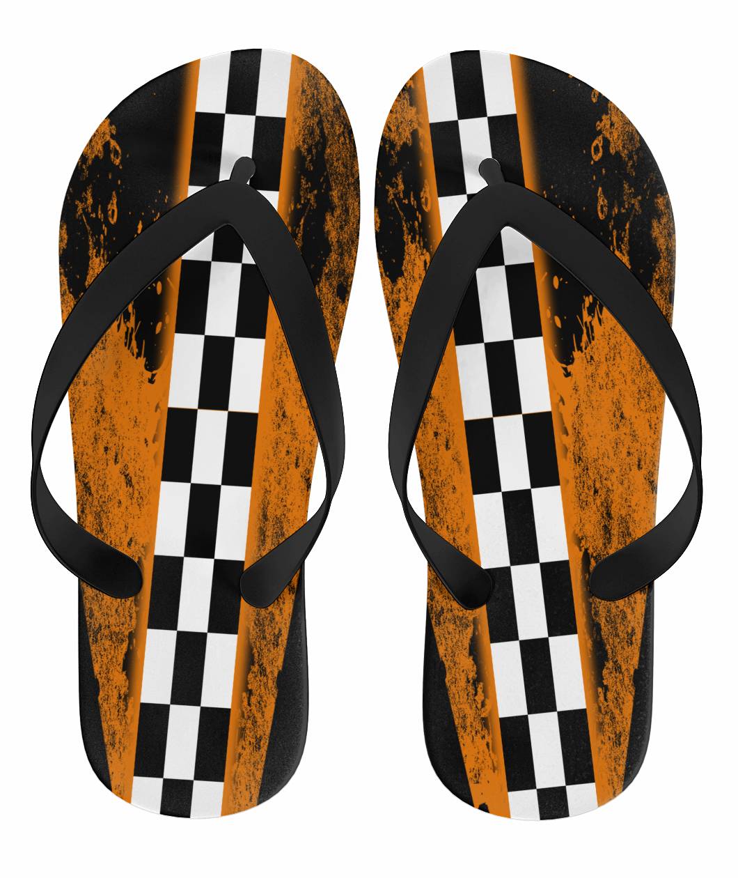 Racing Flip Flops Orange