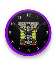 Drag Racing Wall Clock