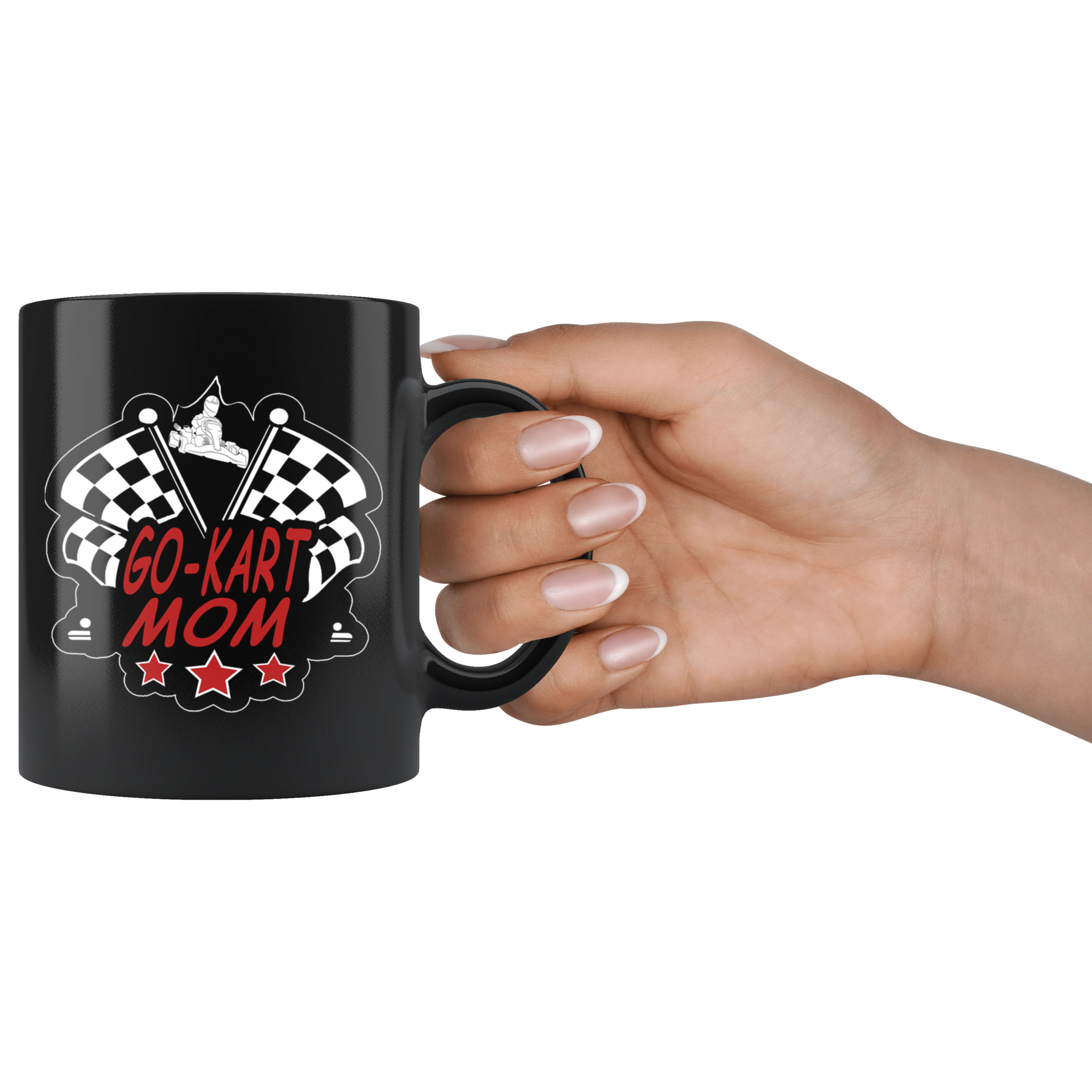 Go-Kart Mom Mug