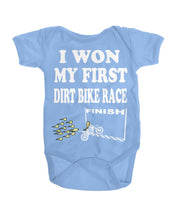 I Won My First Dirt Bike Race Onesies