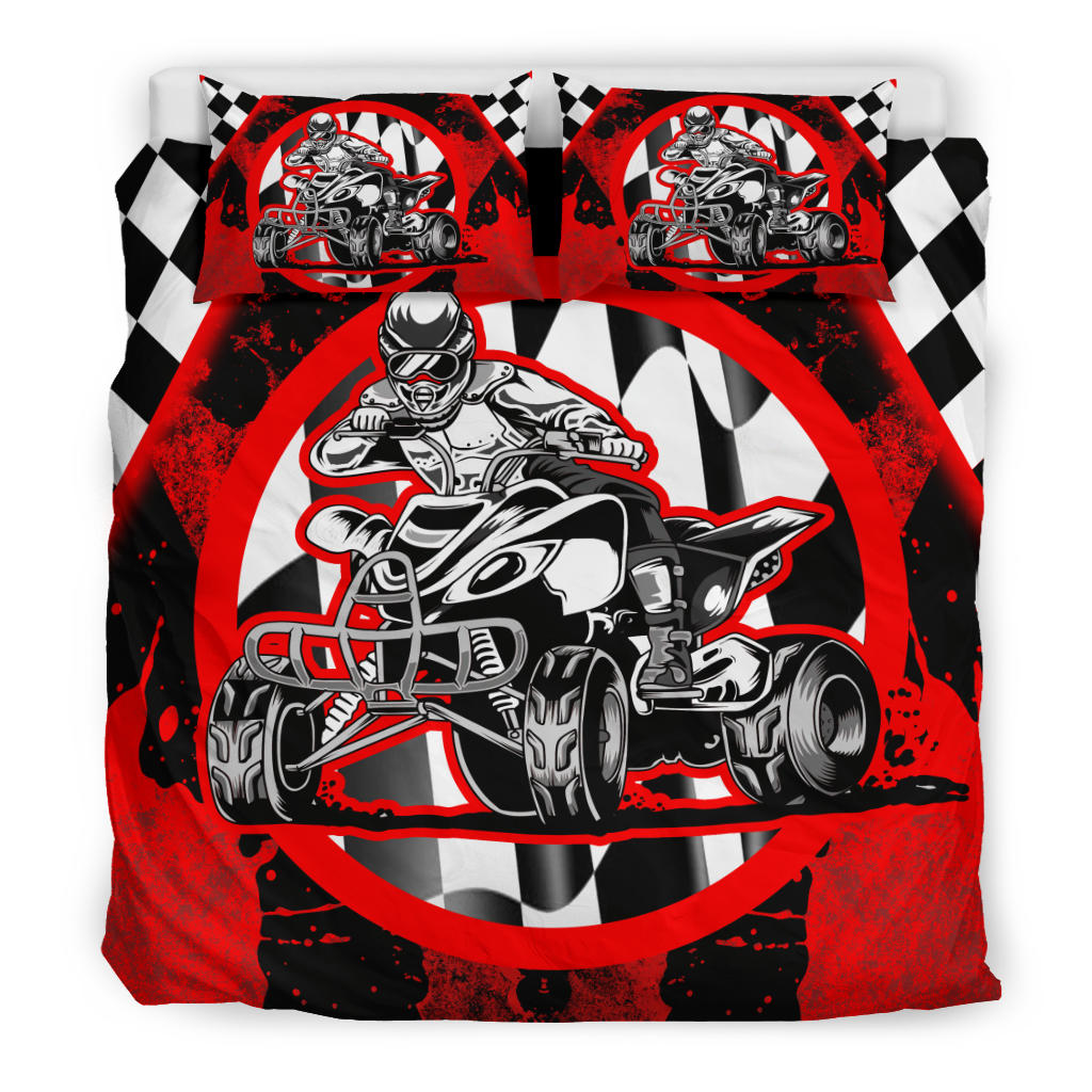 ATV_Bedding_Set_Red_Quad_Racing_Motorsport_Bedroom_Decor_RIIMB