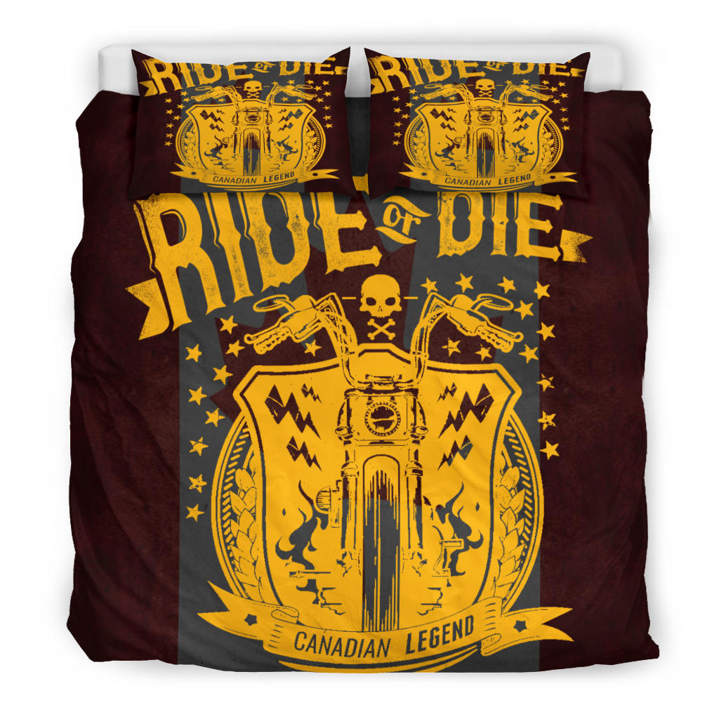 Ride Or Die Canadian Legend Bedding Set