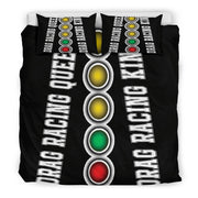 Drag Racing Queen and King Bedding Set