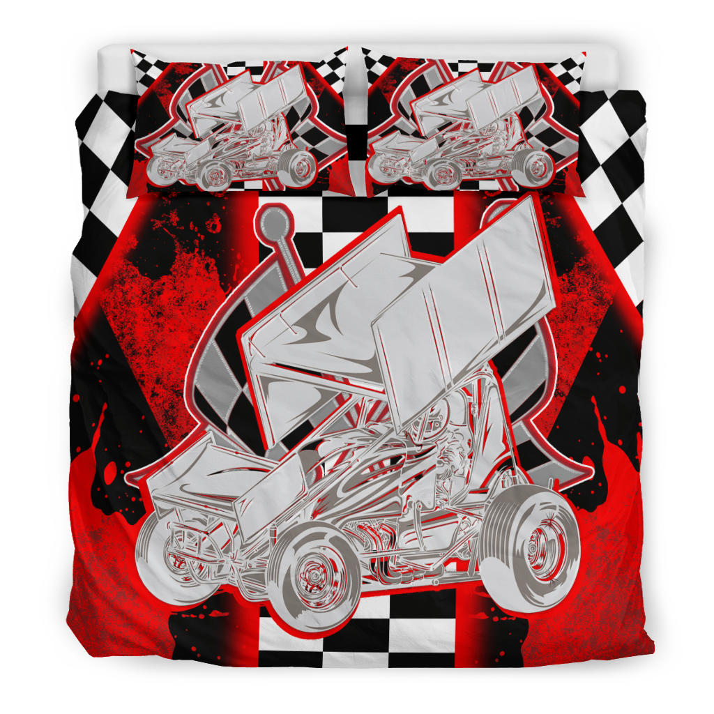 Sprint Car Racing Bedding Set