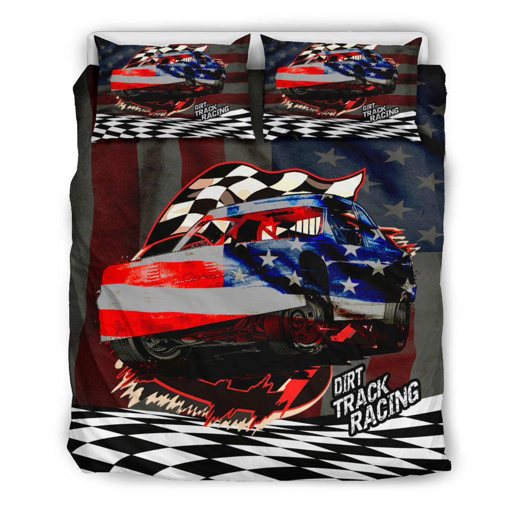 USA Street Stock Race Car Bedding Set