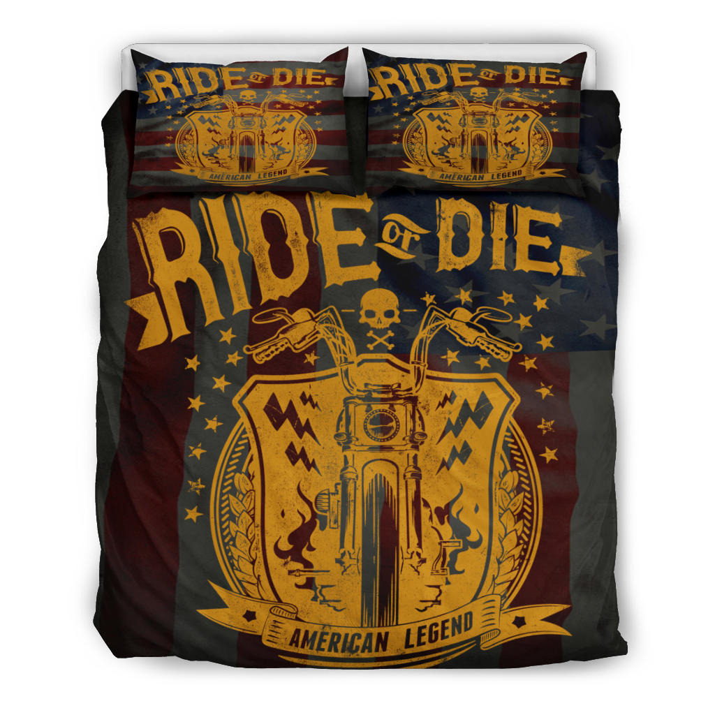 Ride Or Die USA Bedding Set