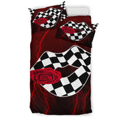 Racing Thunder Lips Kiss Bedding Set