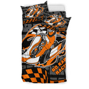 Go-kart racing bedding set