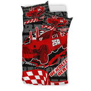 Custom demolition derby bedding