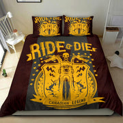 Ride Or Die Canadian Legend Bedding Set