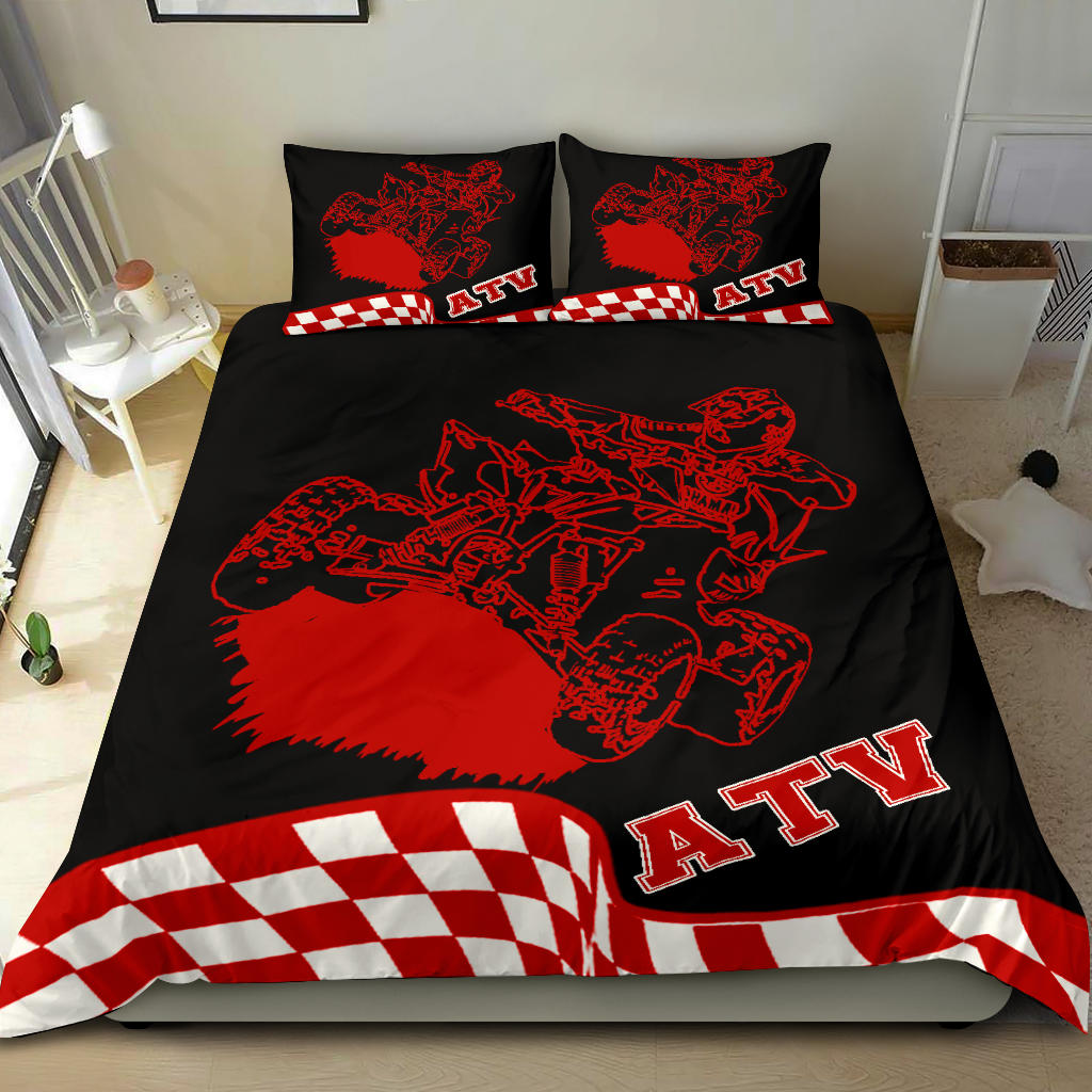 ATV Bedding Set Red