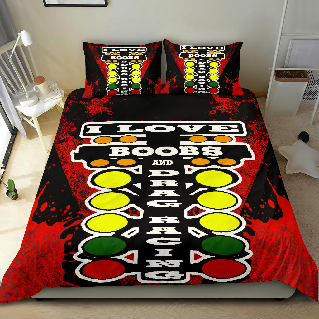 Drag Racing Bedding Set