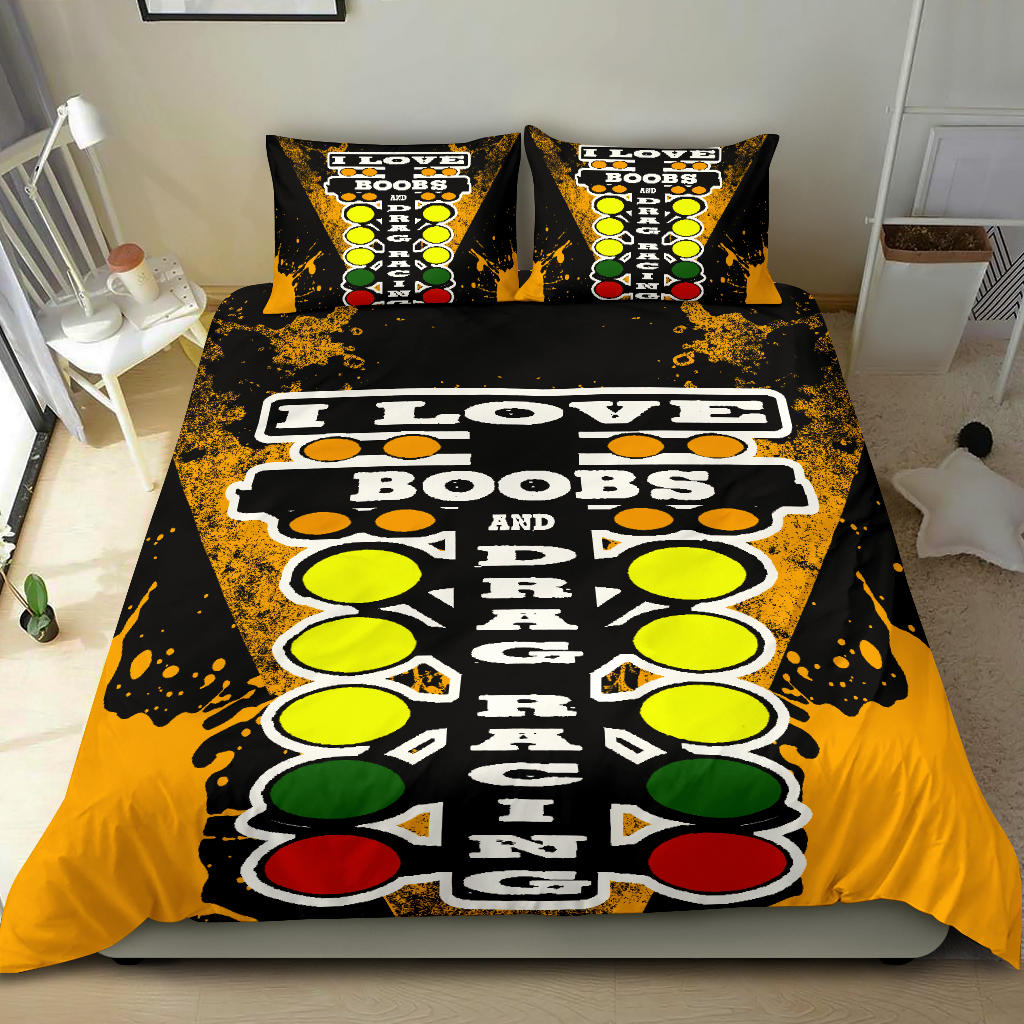 Drag Racing Bedding Set