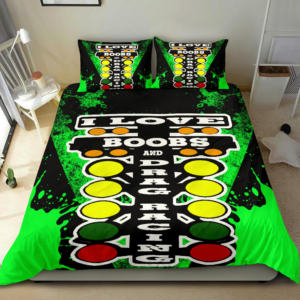 Drag Racing Bedding Set