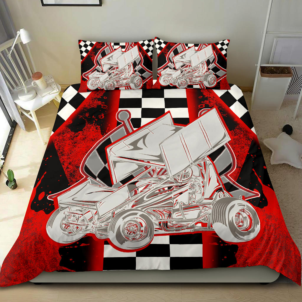 Sprint Car Racing Bedding Set