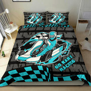 Go-kart racing bedding set