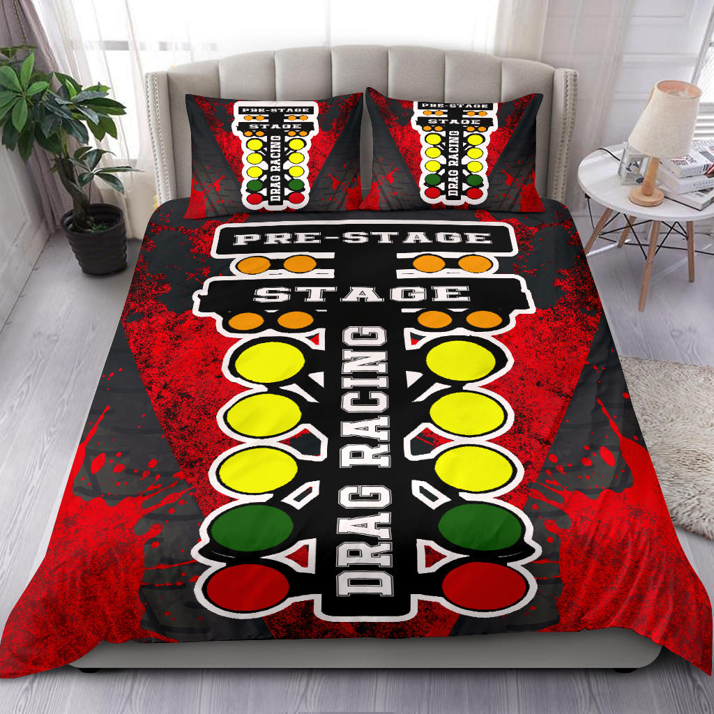 Drag Racing Bedding Set