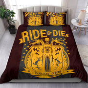 Ride Or Die Canadian Legend Bedding Set