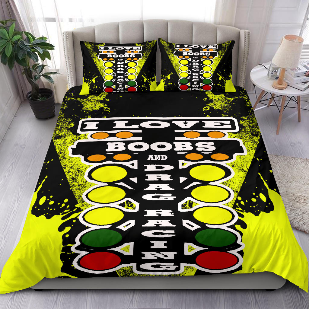 Drag Racing Bedding Set