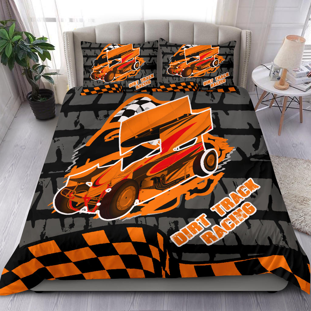 Sprint Car Racing Bedding Set 