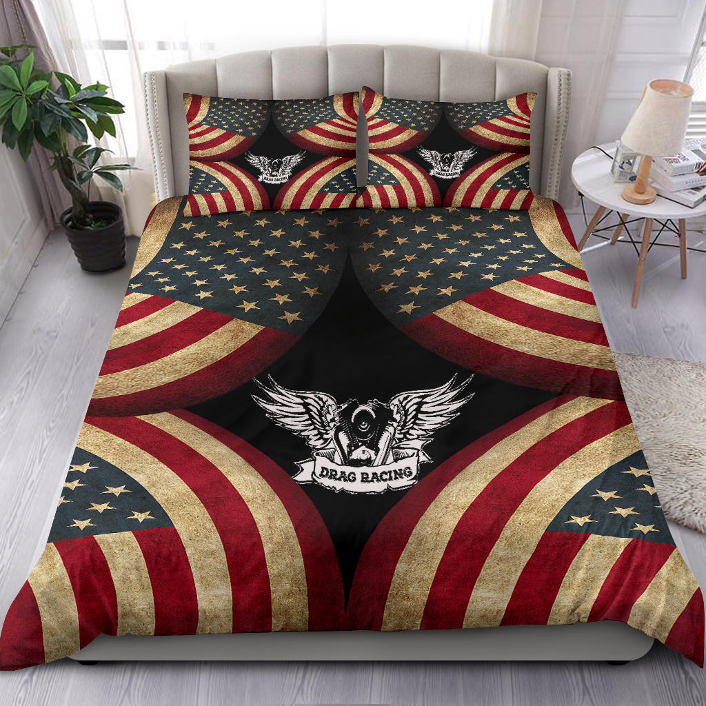 Drag Racing Bedding Set