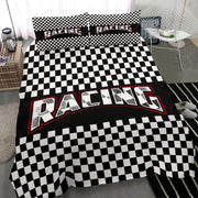 Racing Checkered Flag Bedding Set