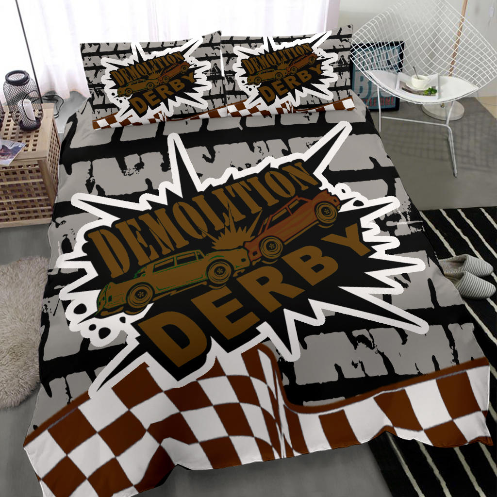 Demolition Derby Bedding Set