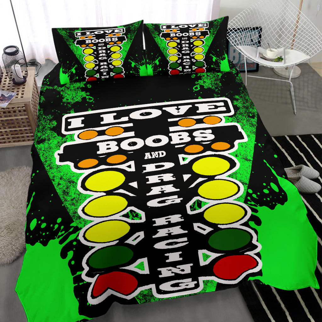 Drag Racing Bedding Set