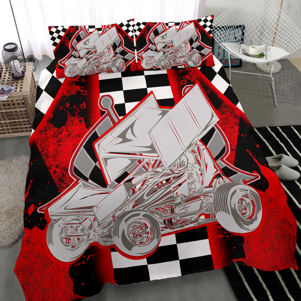 Sprint Car Racing Bedding Set