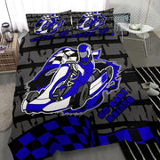 Go-kart racing bedding set