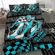 Go-kart racing bedding set
